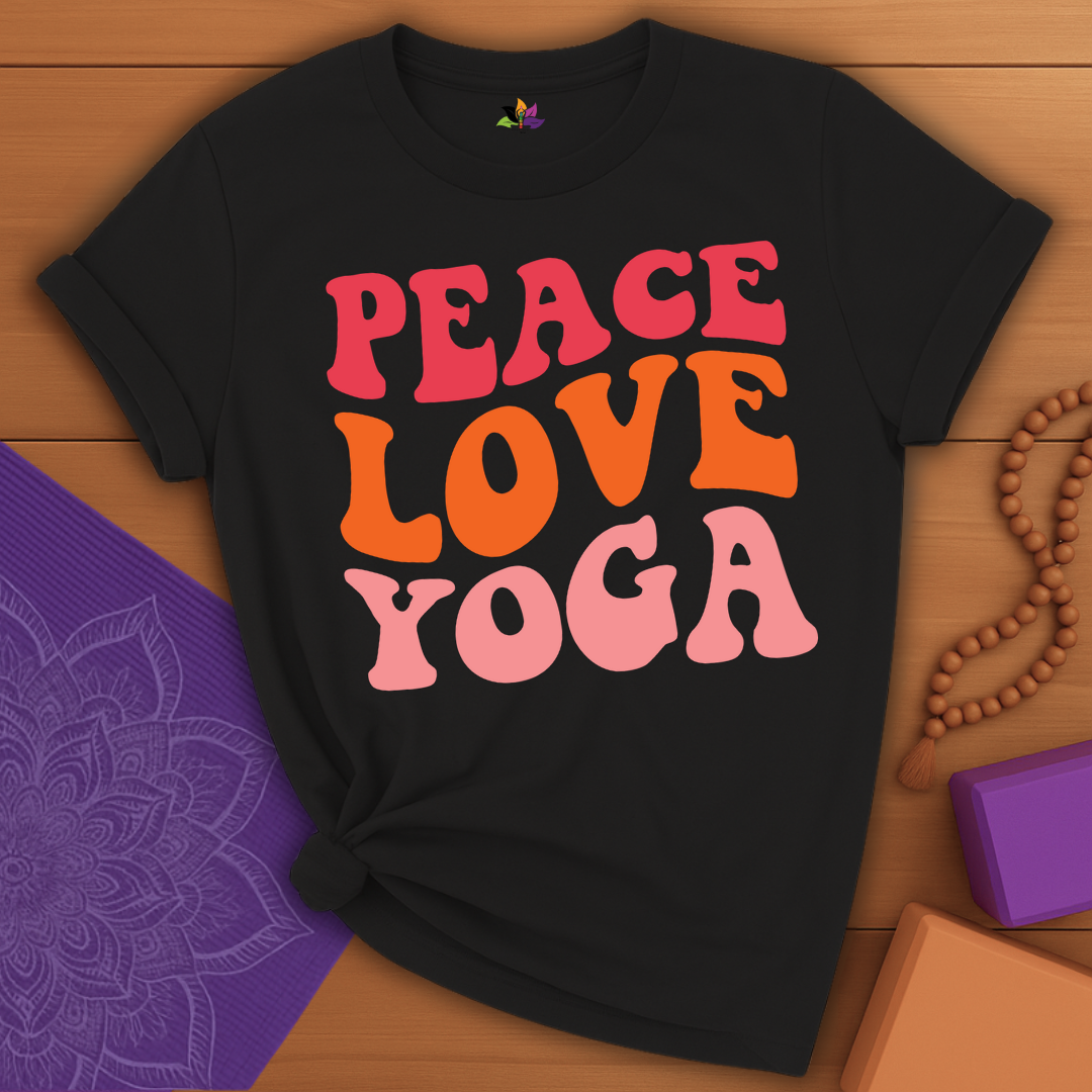 Peace.Love.Yoga T-shirt