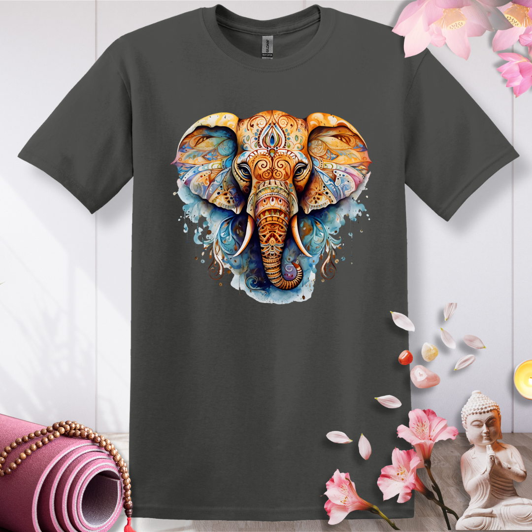 Mystic Elephant Mandala T-shirt