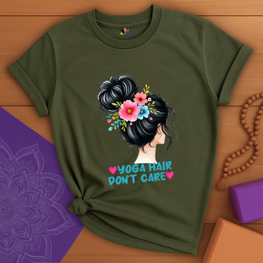 Yoga Messy Bun T-shirt