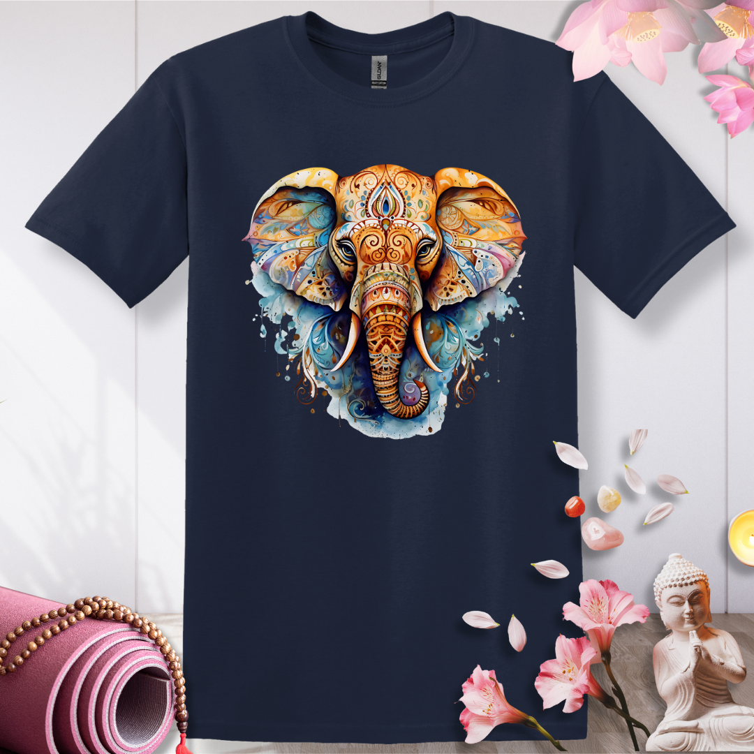 Mystic Elephant Mandala T-shirt