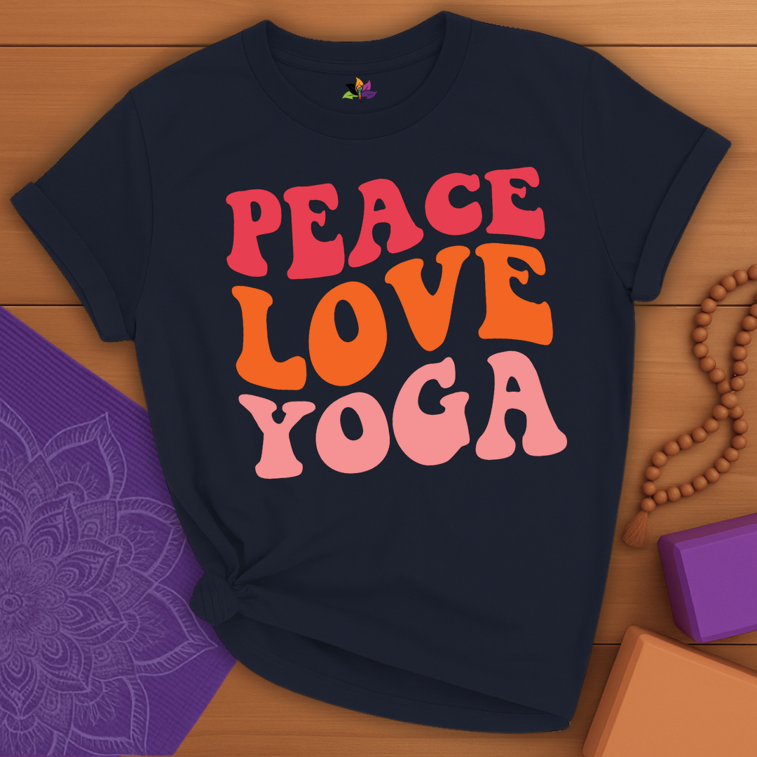 Peace.Love.Yoga T-shirt