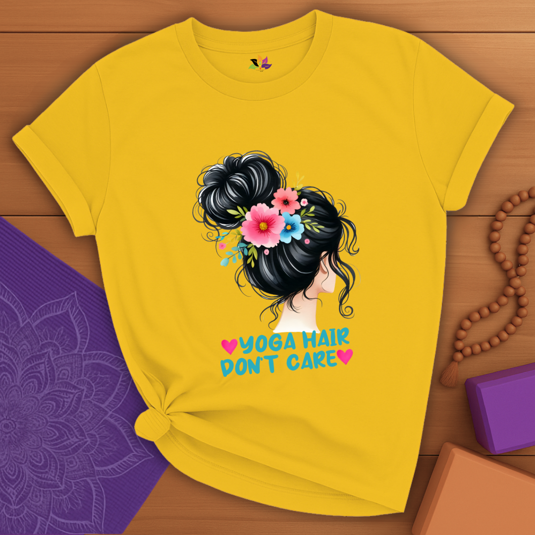 Yoga Messy Bun T-shirt