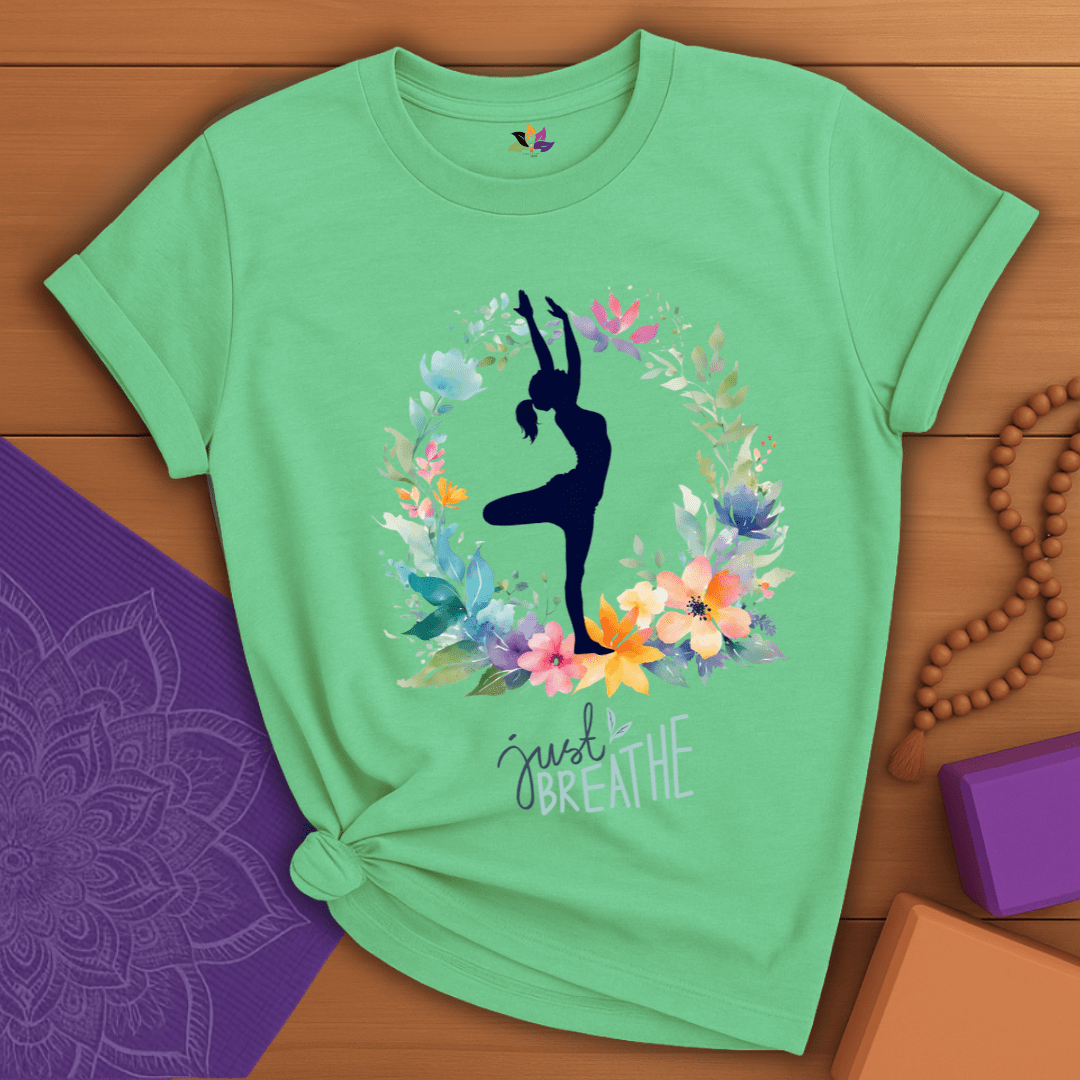 Floral Yoga T-shirt