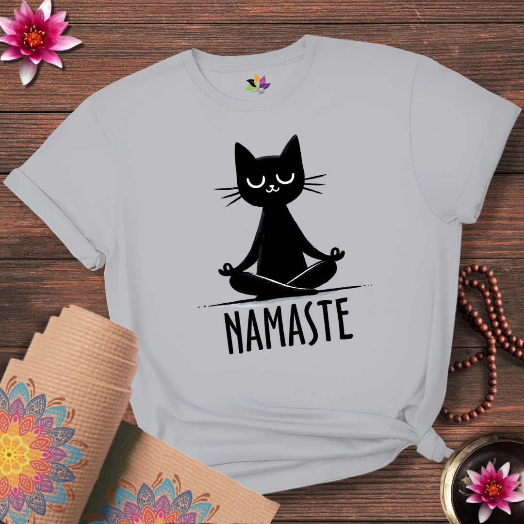 Namaste Cat T-shirt