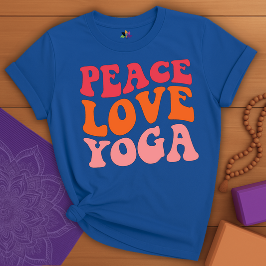 Peace.Love.Yoga T-shirt