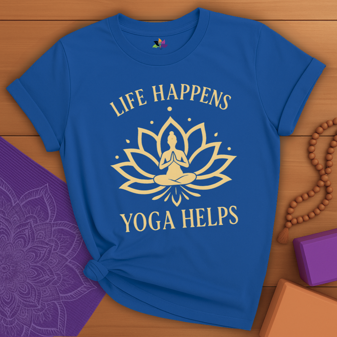 Life and Yoga T-shirt