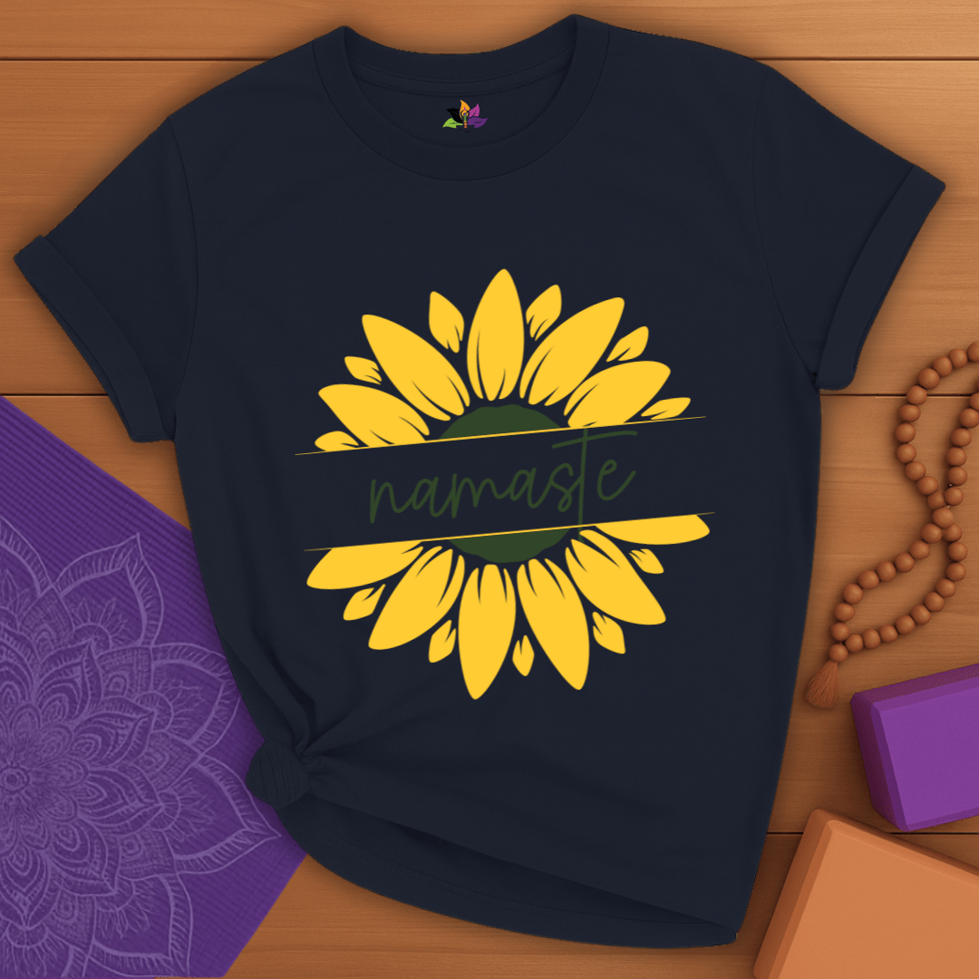 Sunflower Namaste Glow T-shirt
