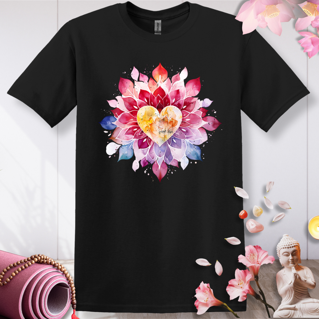 Heart Mandala T-shirt