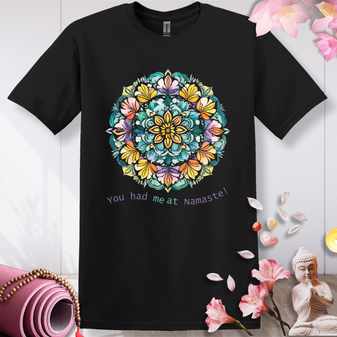 Mandala Blooms T-shirt