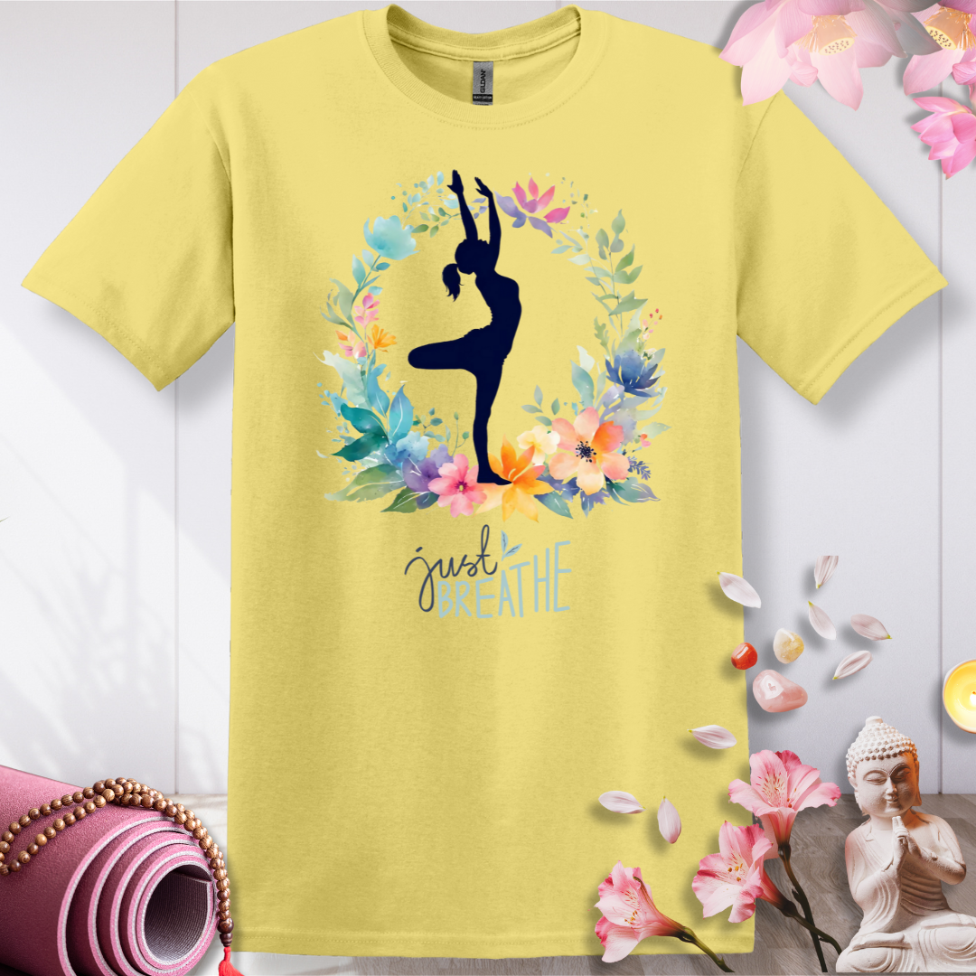 Floral Yoga T-shirt