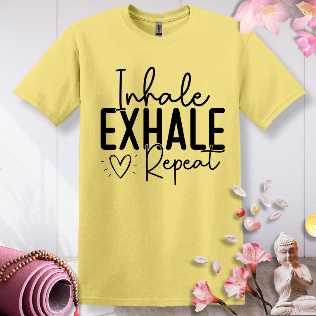 Inhale Exhale Repeat T-shirt