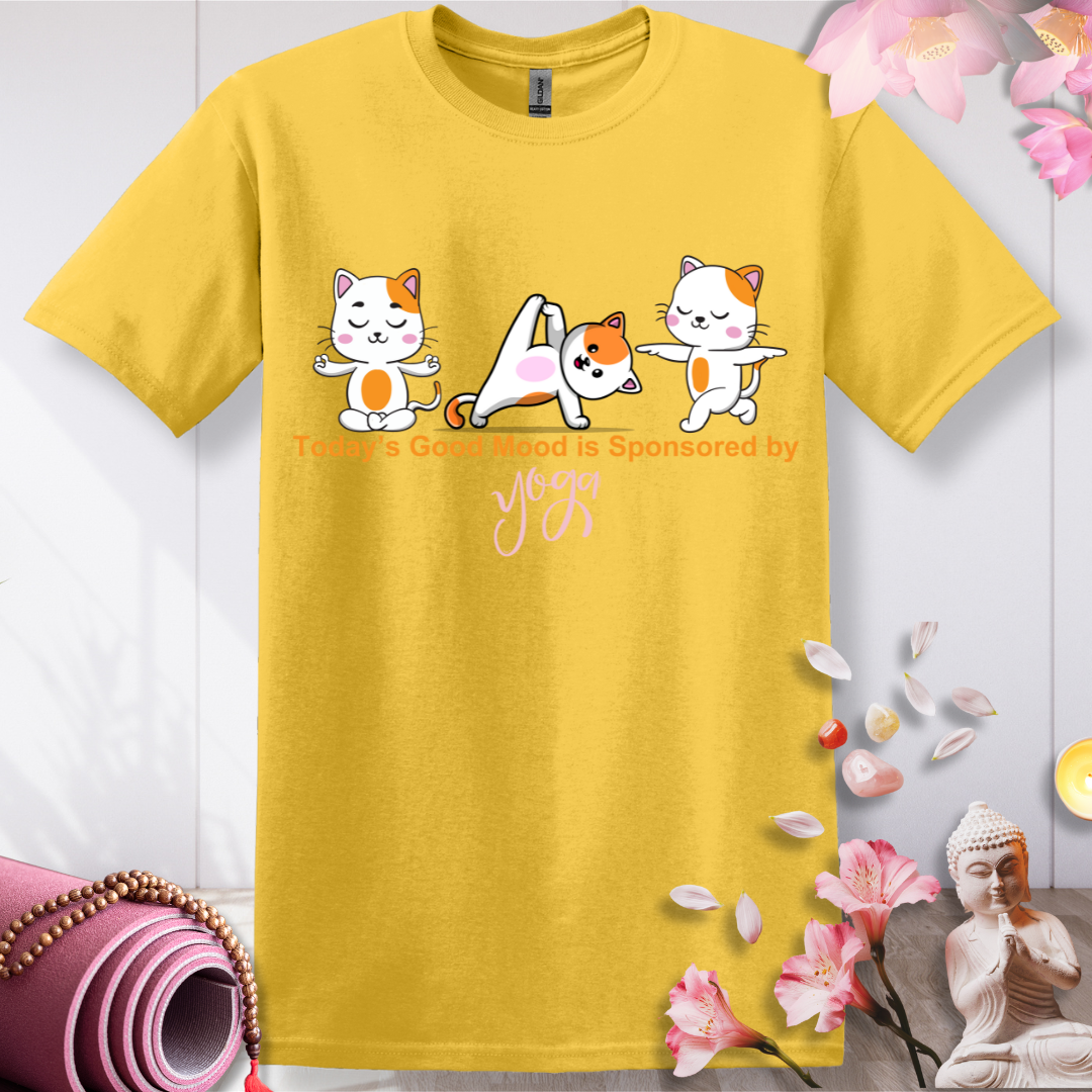 Yoga Kitty Mood T-shirt