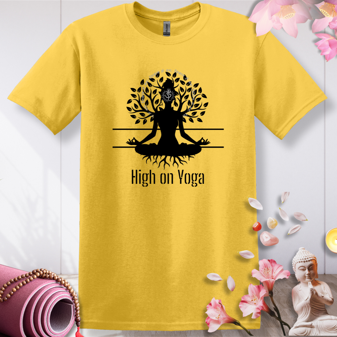 High on Yoga T-shirt