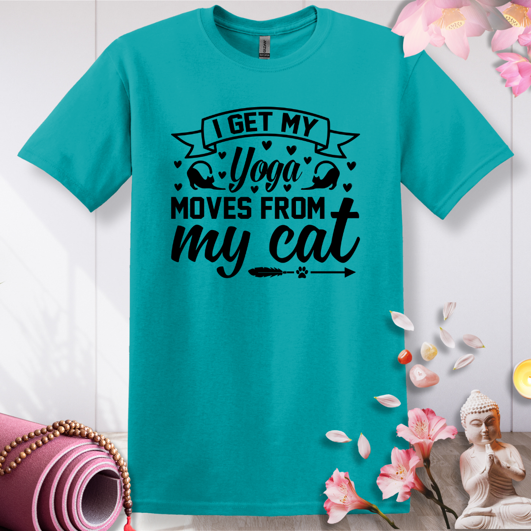 Fur-tastic Yoga Moves T-shirt