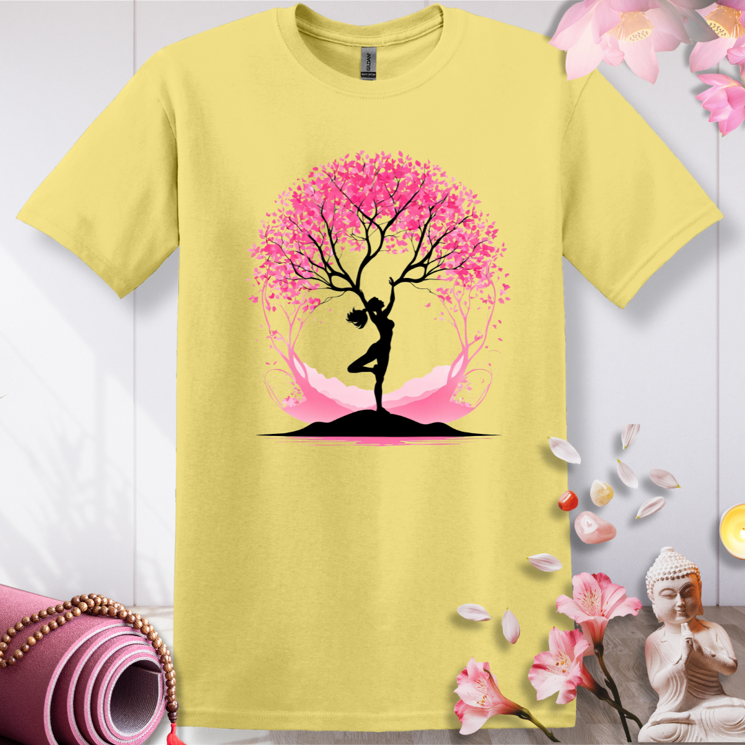 Tree Pose Art T-shirt