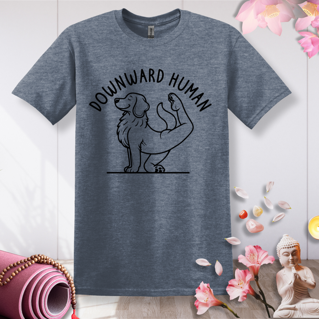 Downward Human T-shirt