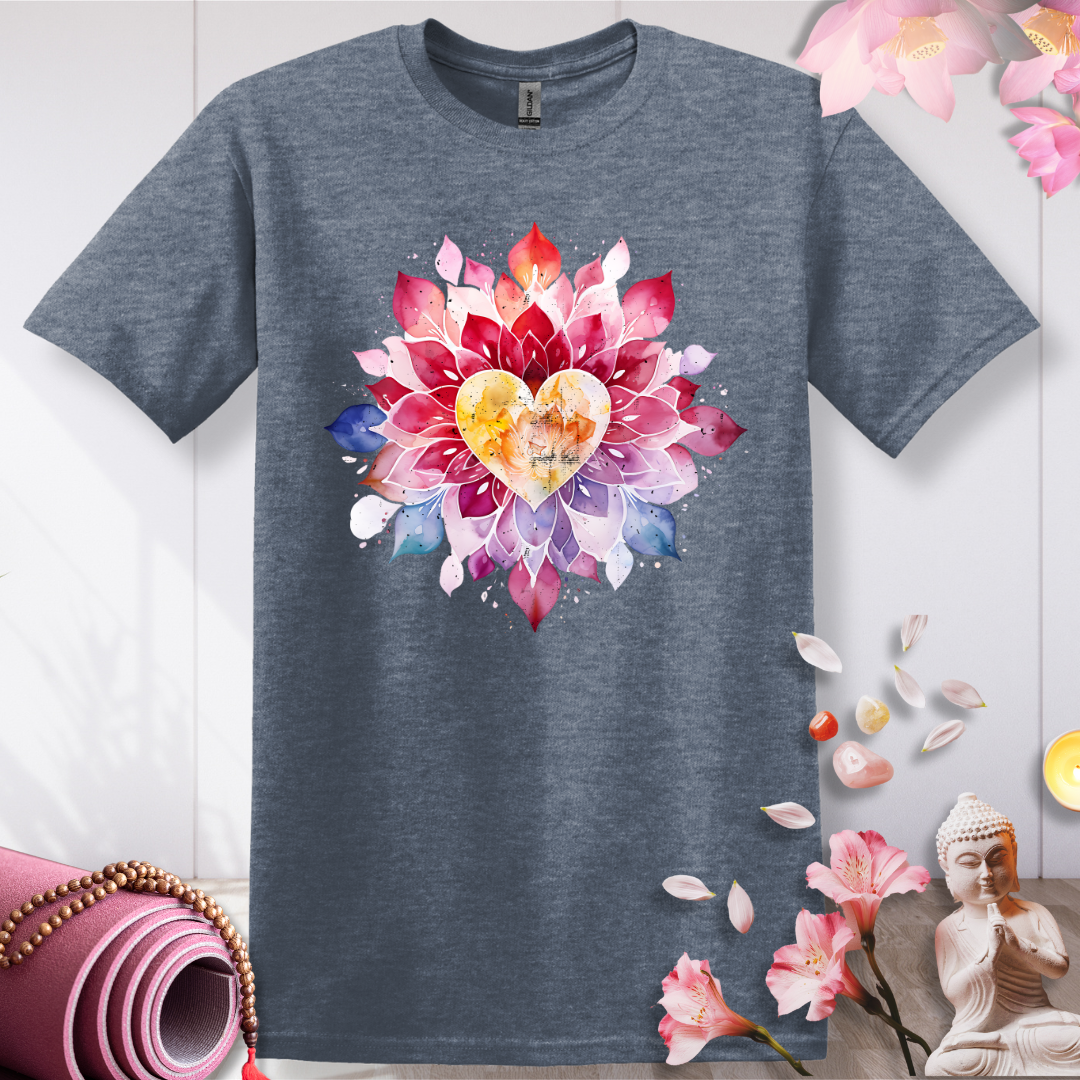 Heart Mandala T-shirt