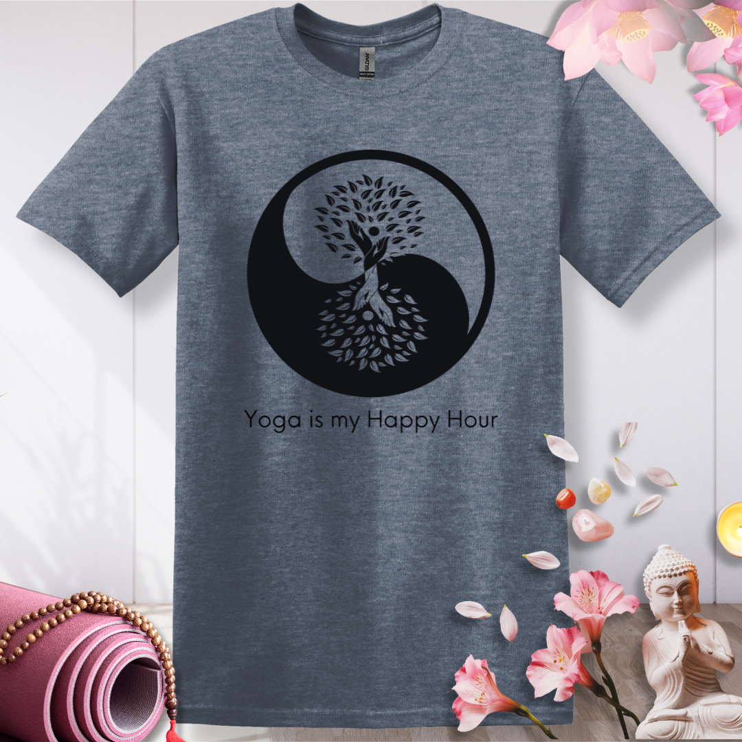 Yin Yang Joy Tree T-shirt