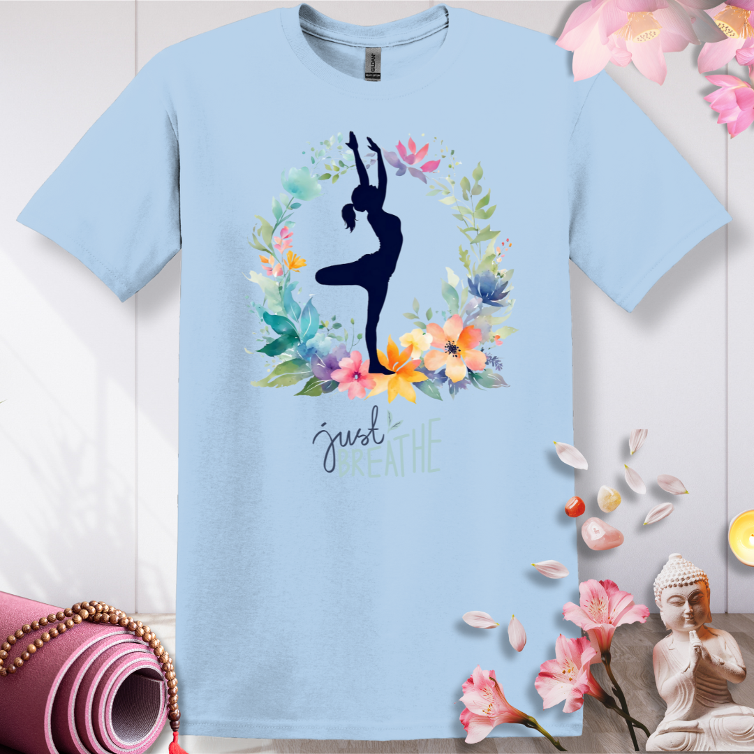 Floral Yoga T-shirt