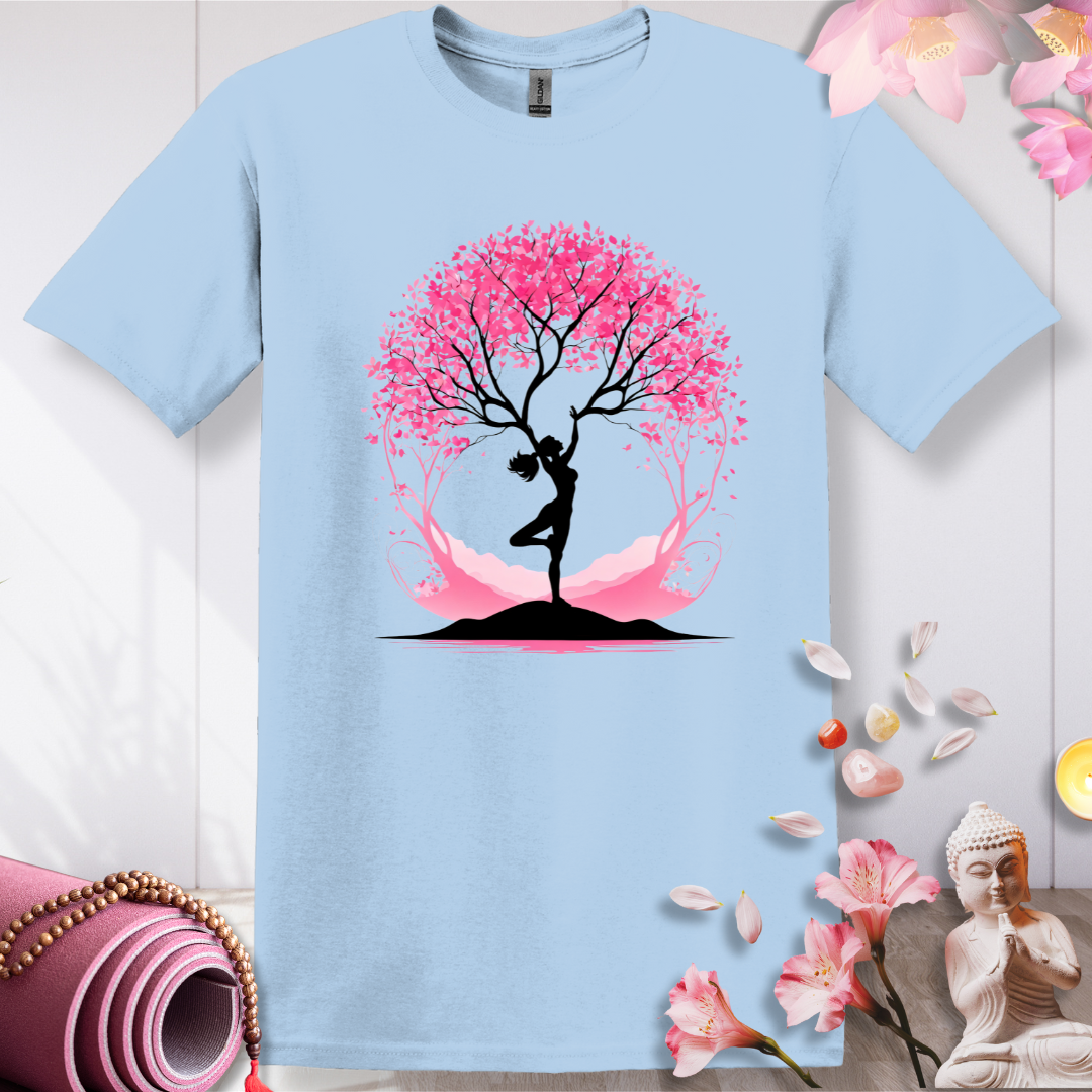 Tree Pose Art T-shirt