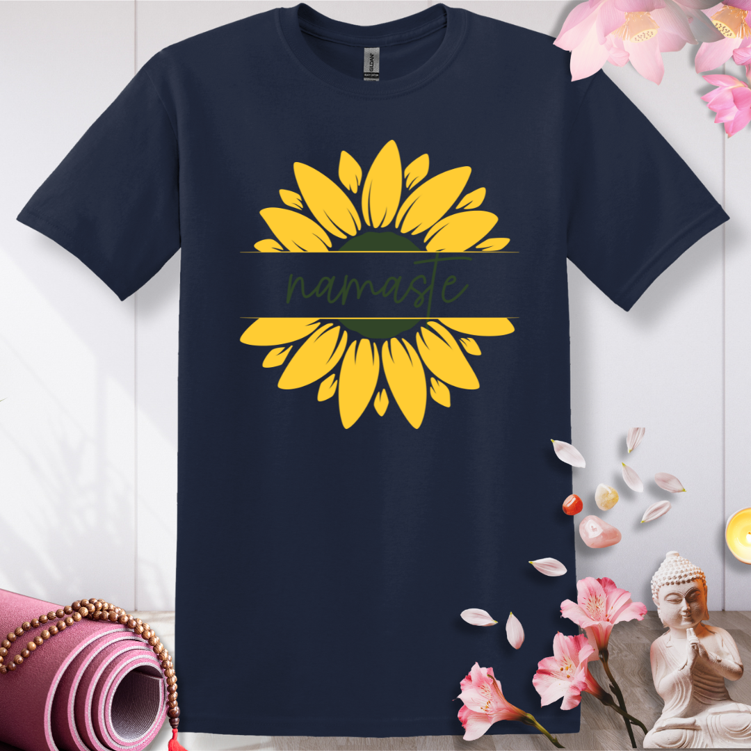 Sunflower Namaste Glow T-shirt