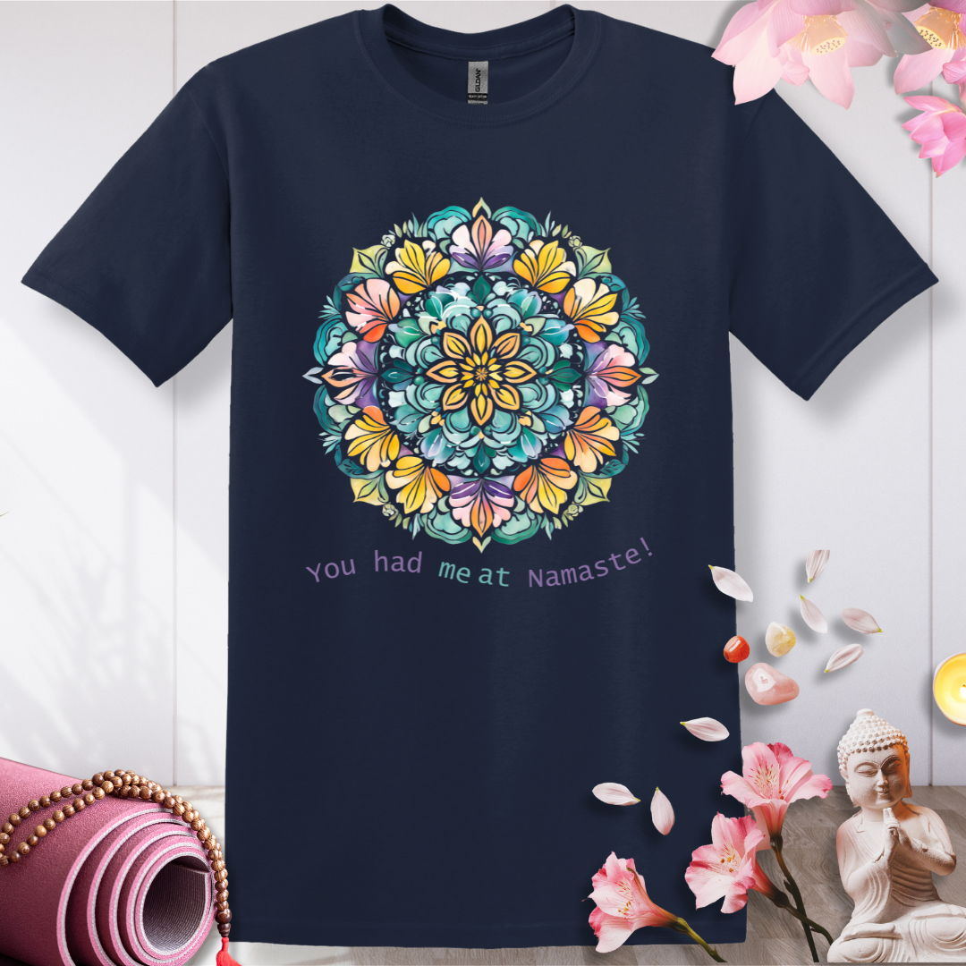 Mandala Blooms T-shirt