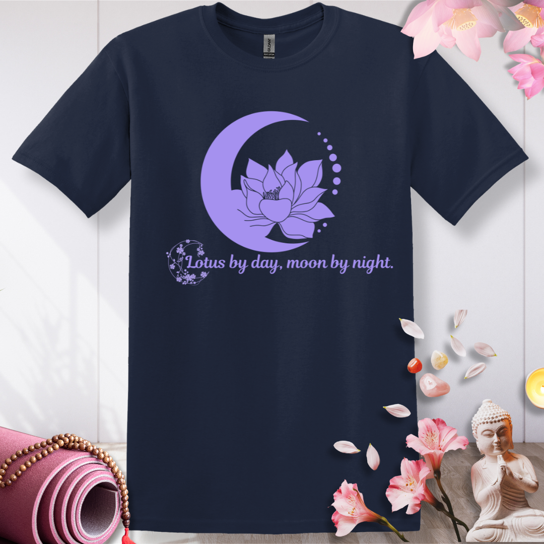 Cosmic Lotus Night T-shirt