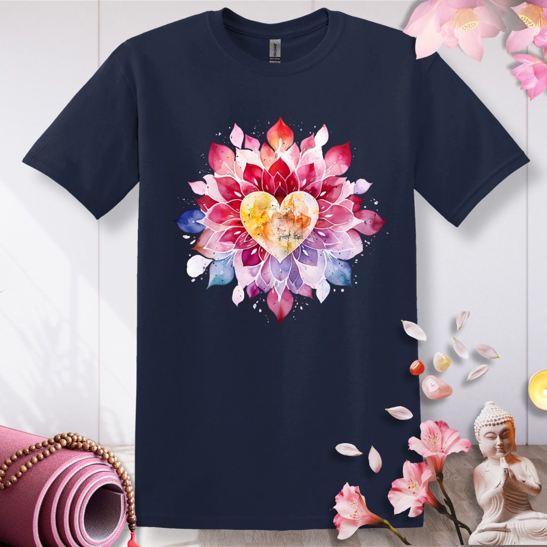 Heart Mandala T-shirt