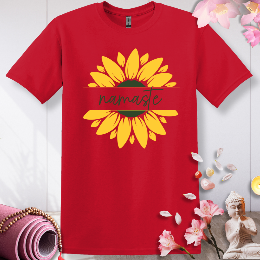 Sunflower Namaste Glow T-shirt