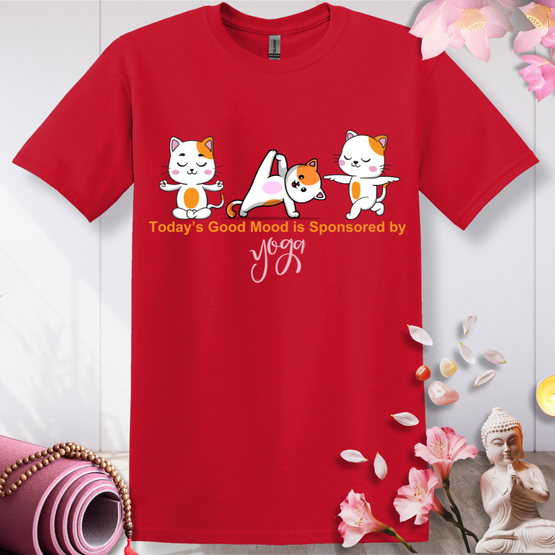 Yoga Kitty Mood T-shirt