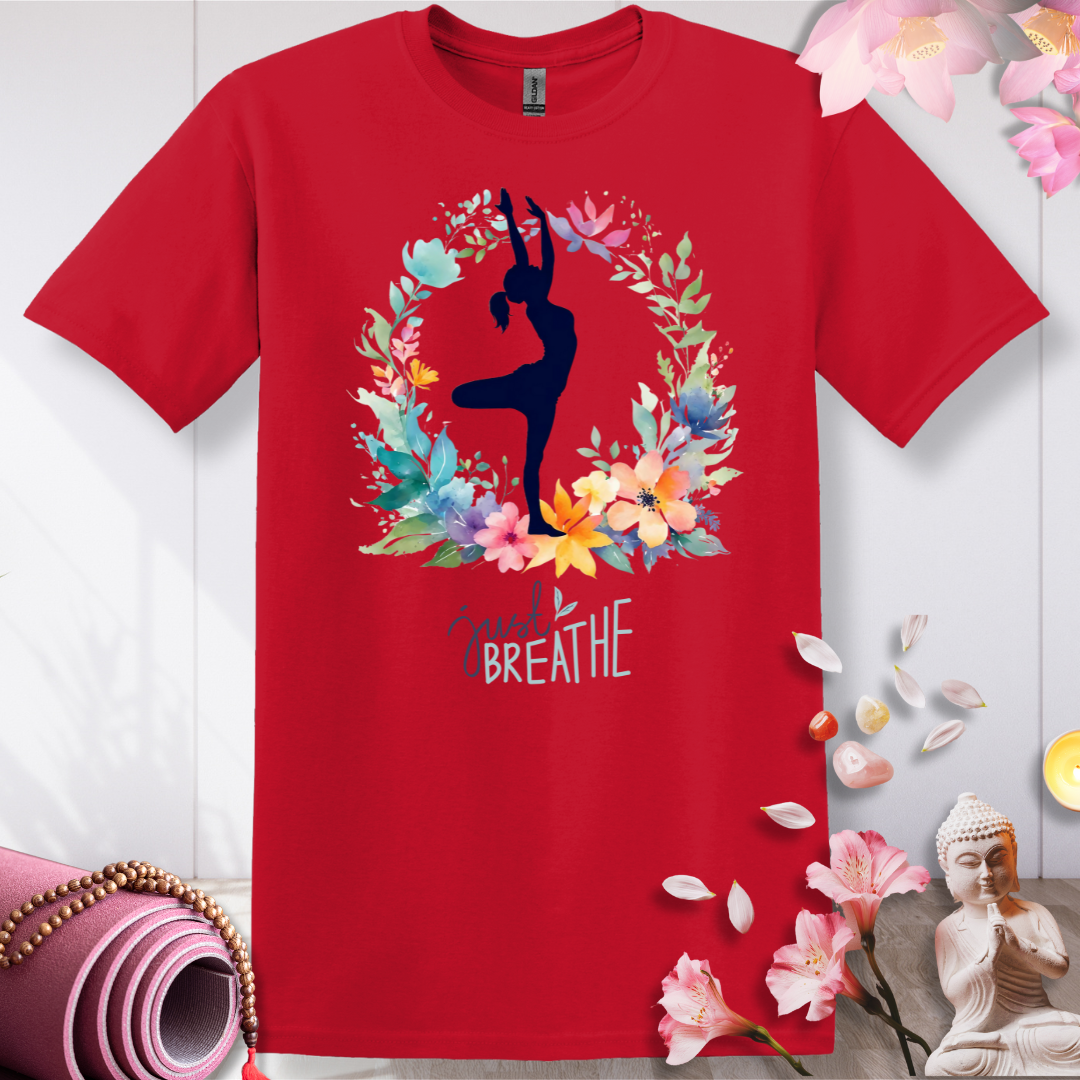 Floral Yoga T-shirt