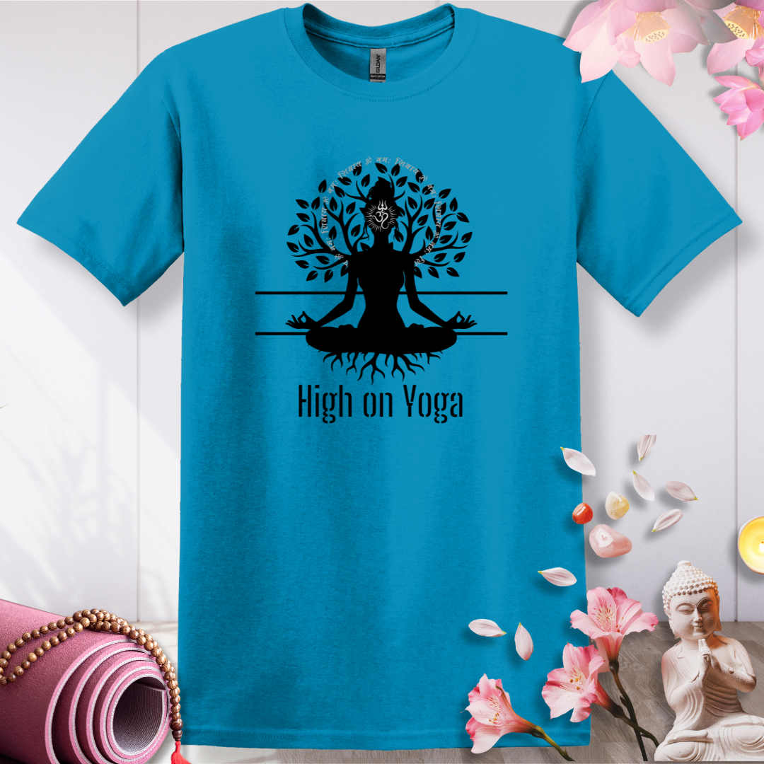 High on Yoga T-shirt