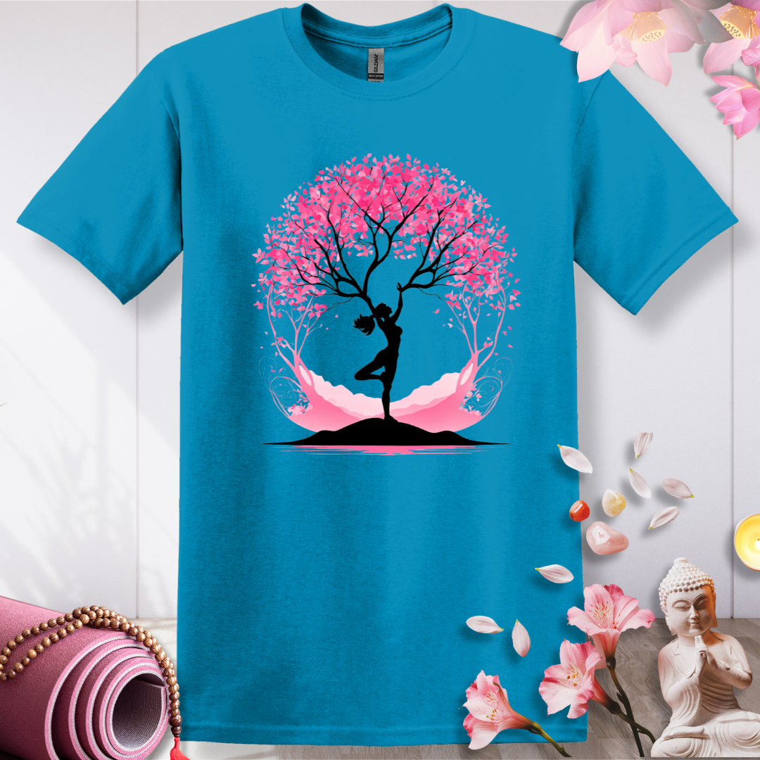 Tree Pose Art T-shirt