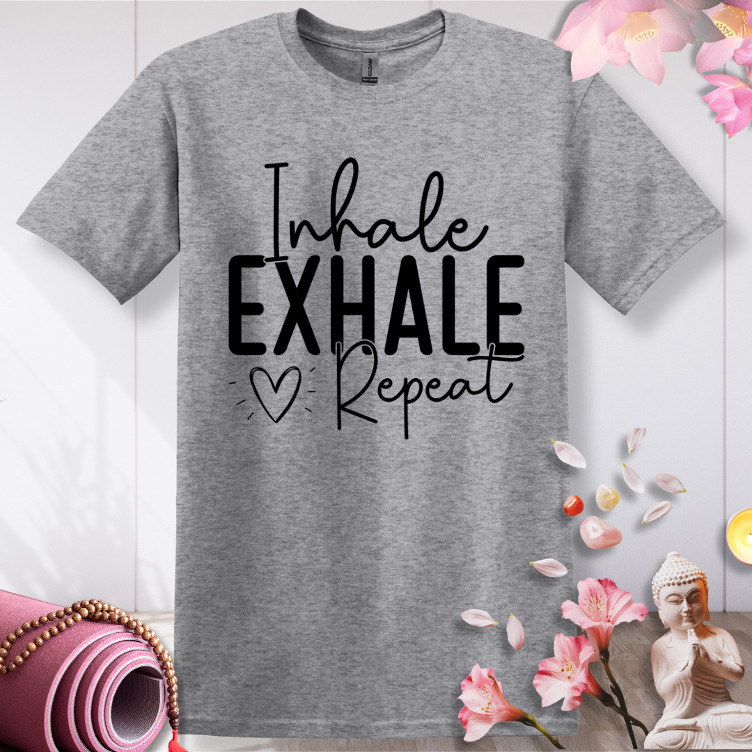 Inhale Exhale Repeat T-shirt