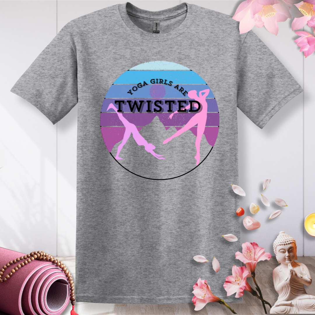 Yoga girls are Twisted T-shirt