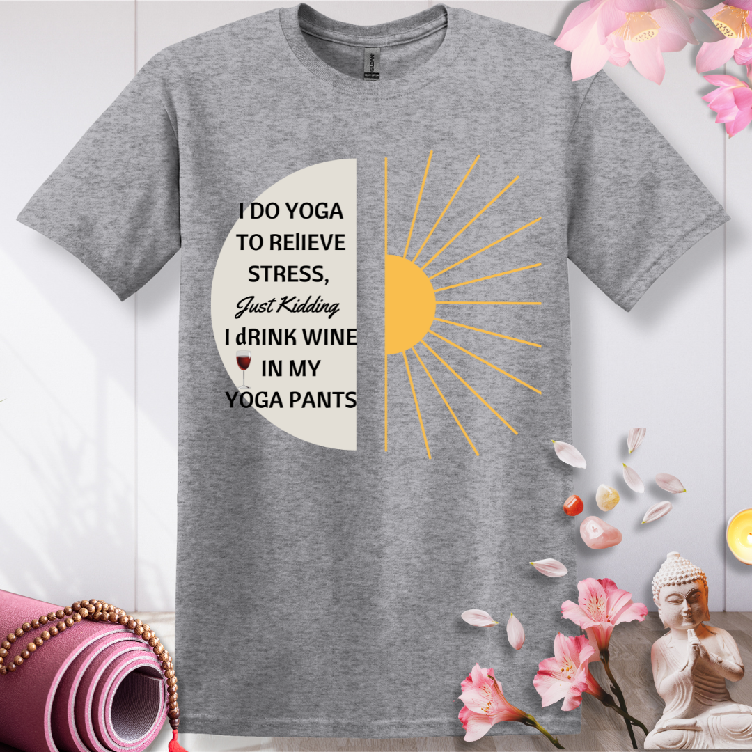 Wine Over Yoga: My Relaxation Plan  T-shirt