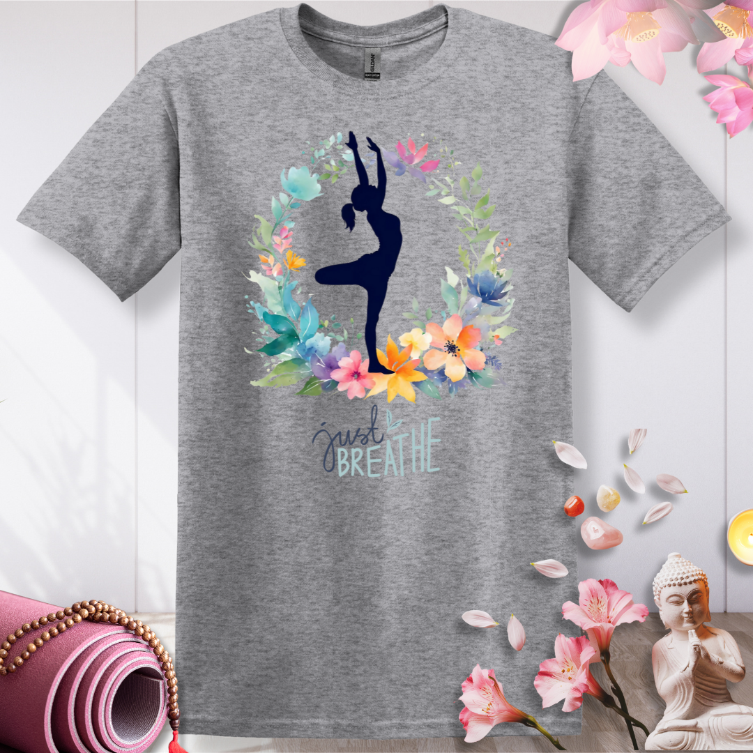 Floral Yoga T-shirt