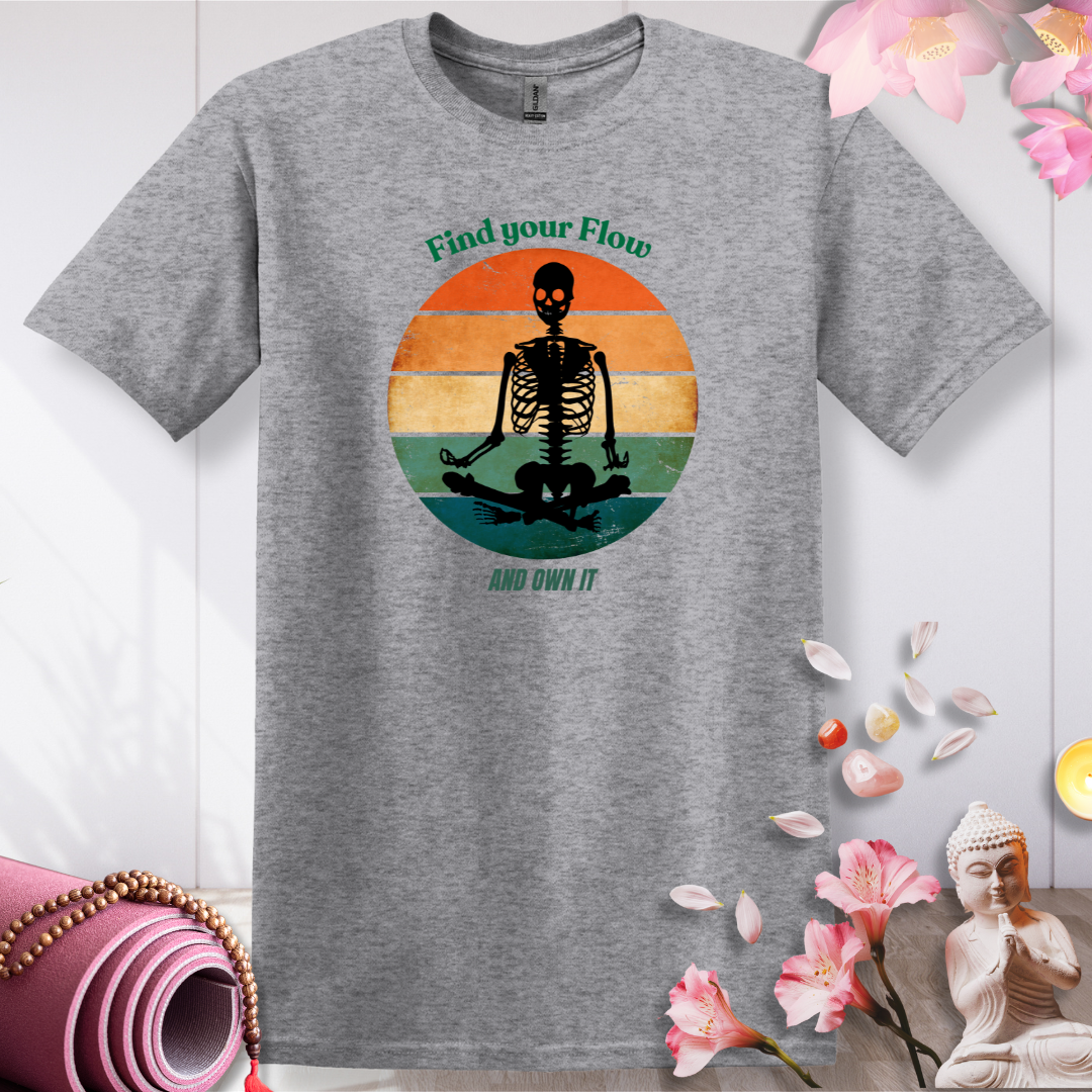 Flowing Skeleton Vibes T-shirt