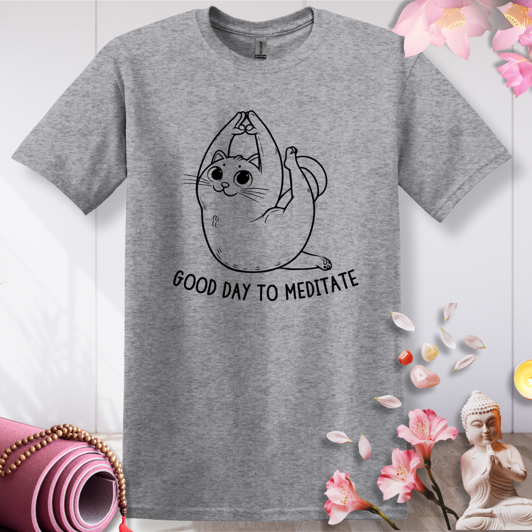 Meditative Meow T-shirt