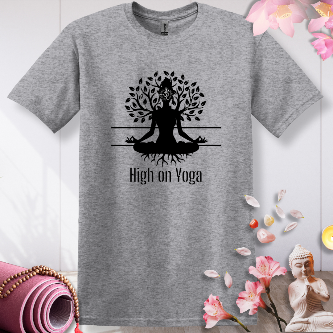 High on Yoga T-shirt