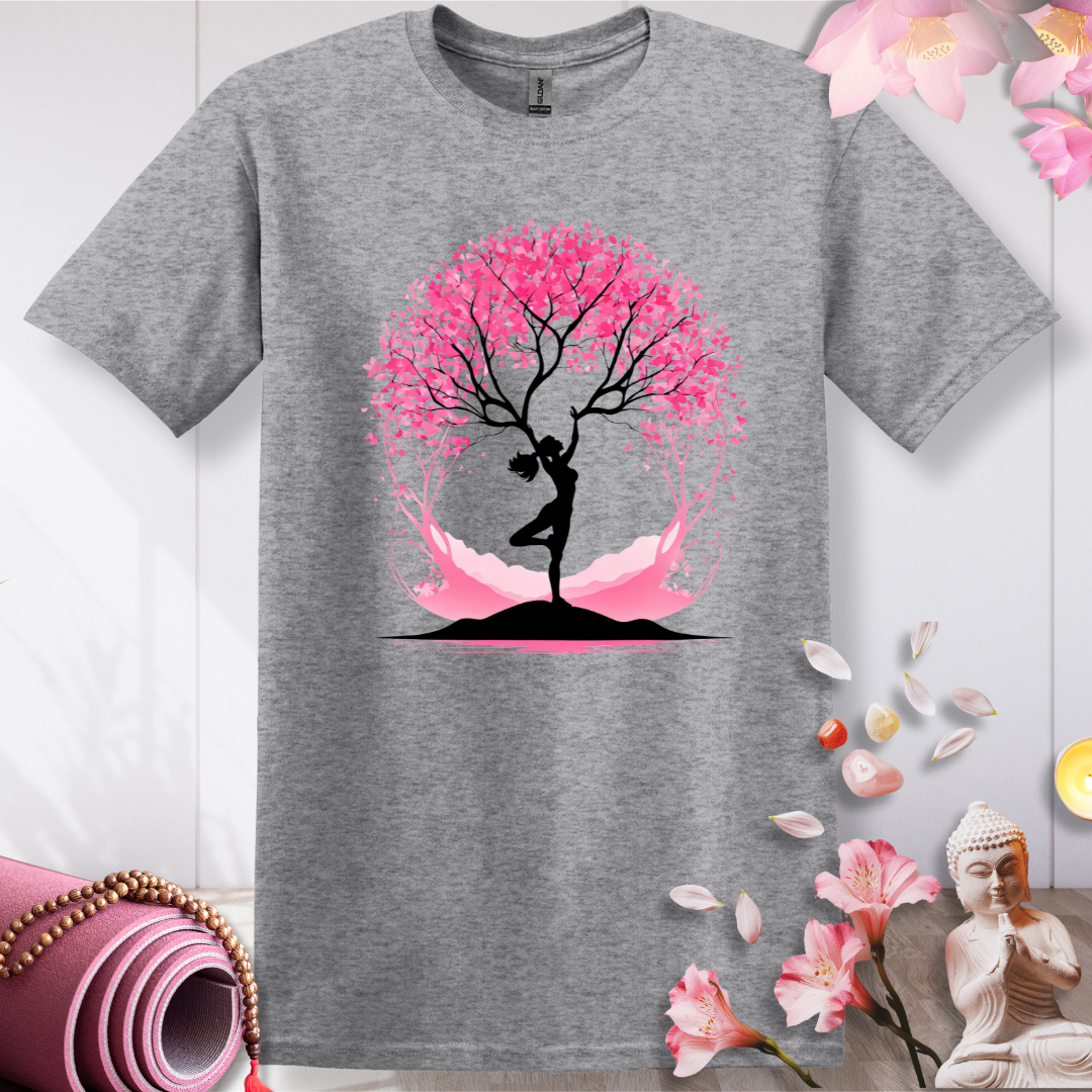 Tree Pose Art T-shirt