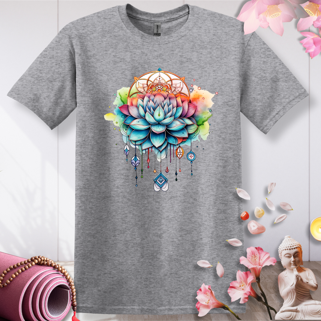 Mandala Lotus Dreamscape  T-shirt