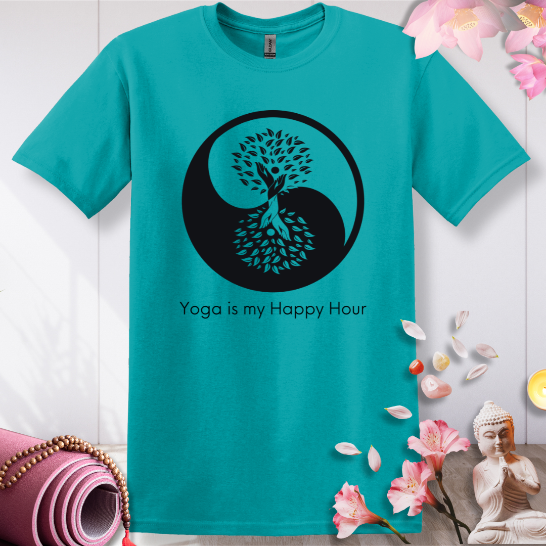 Yin Yang Joy Tree T-shirt