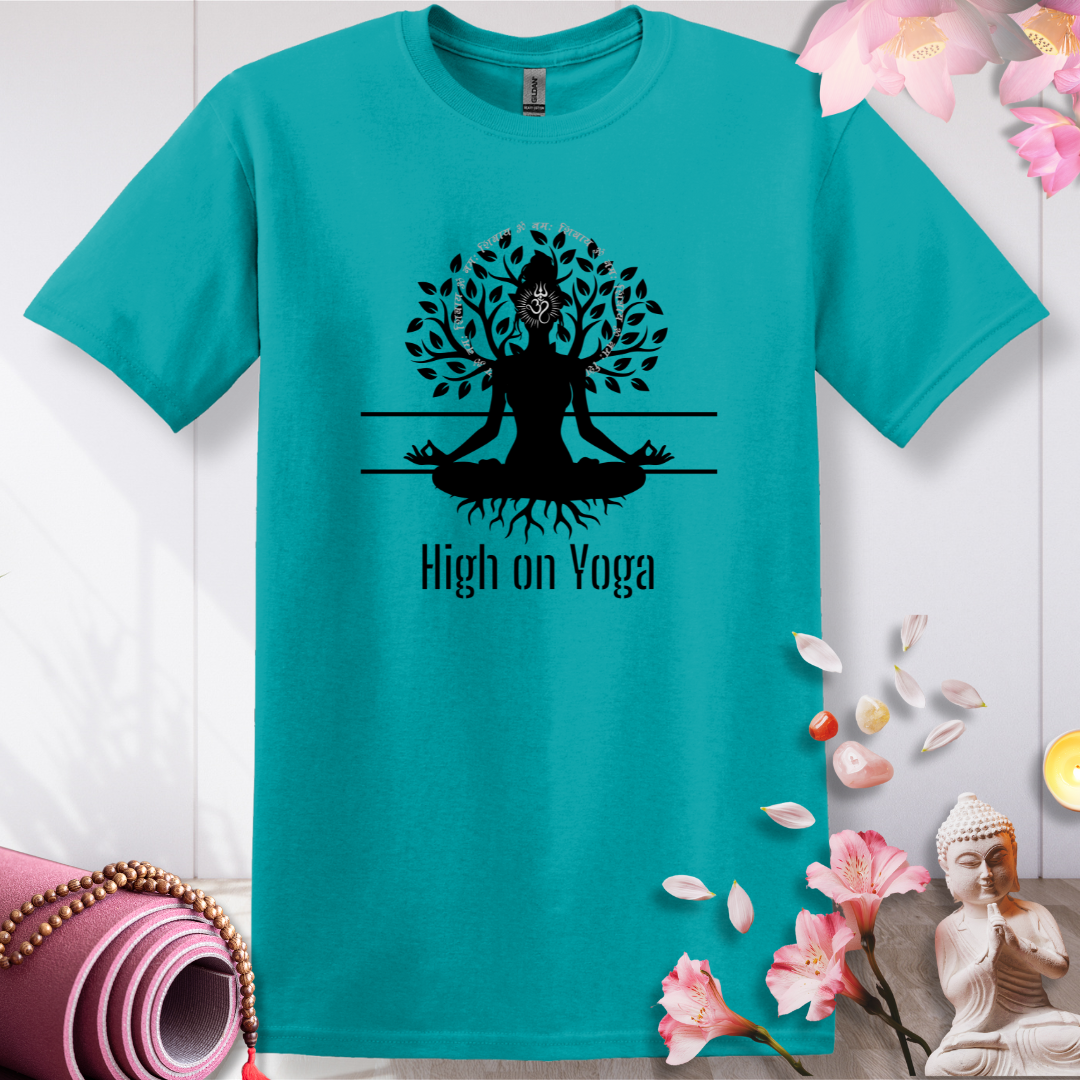 High on Yoga T-shirt