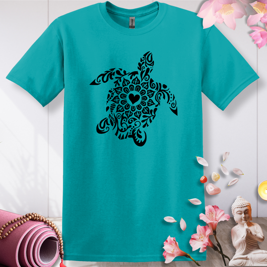 Mandala Turtle T-shirt