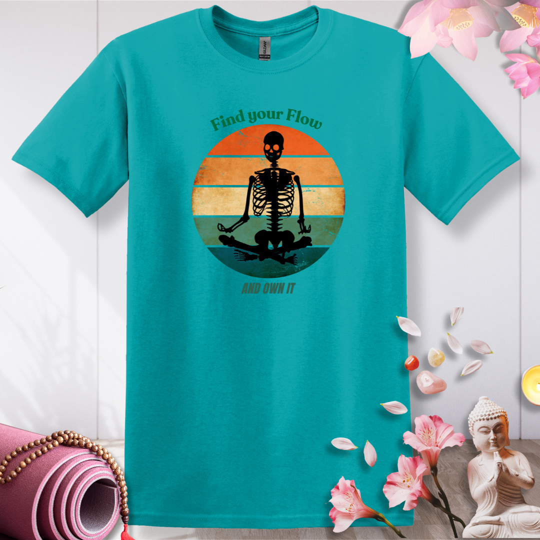 Flowing Skeleton Vibes T-shirt