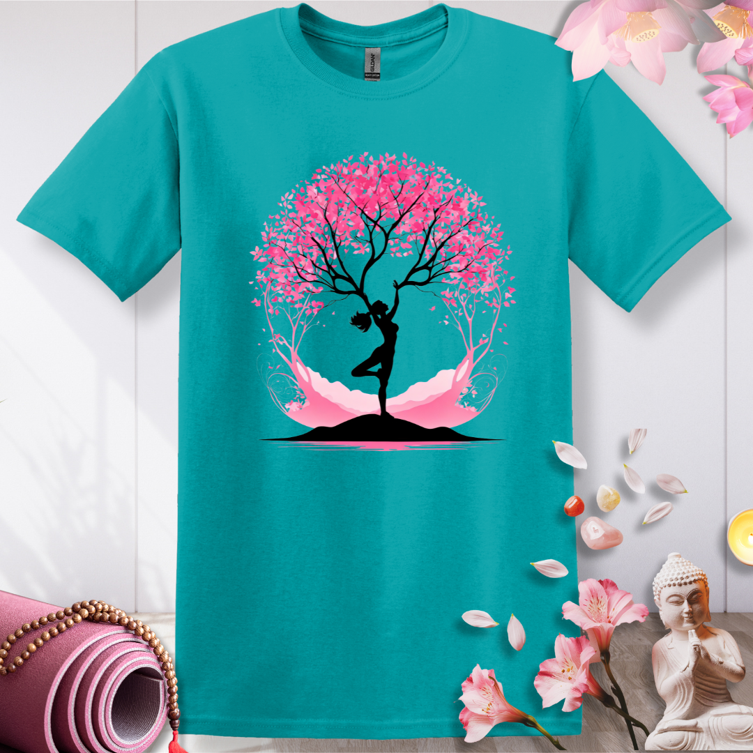 Tree Pose Art T-shirt