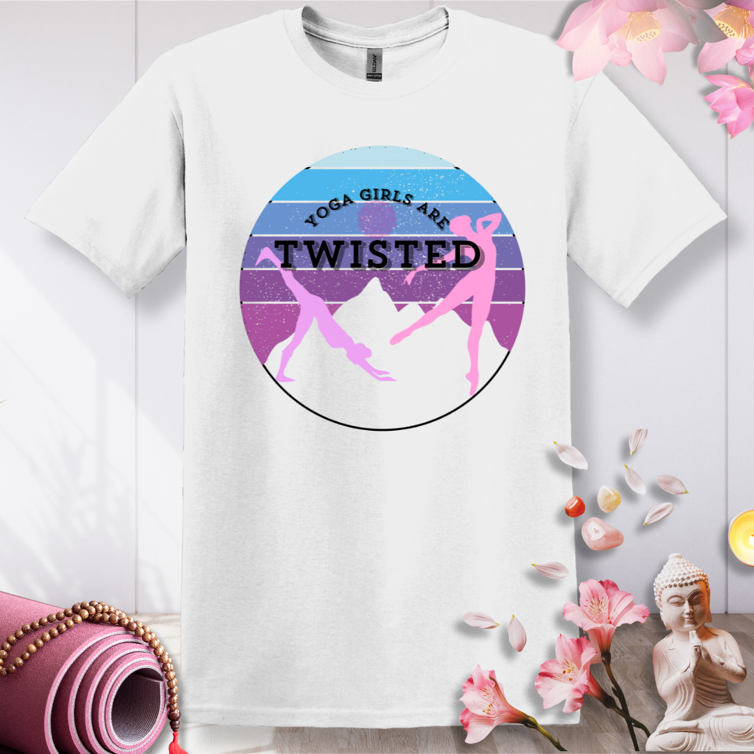 Yoga girls are Twisted T-shirt