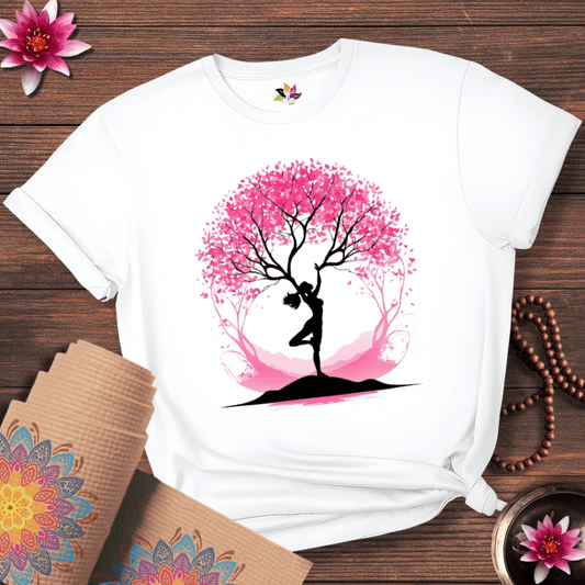 Tree Pose Art T-shirt