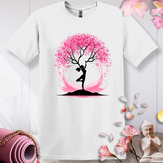 Tree Pose Art T-shirt